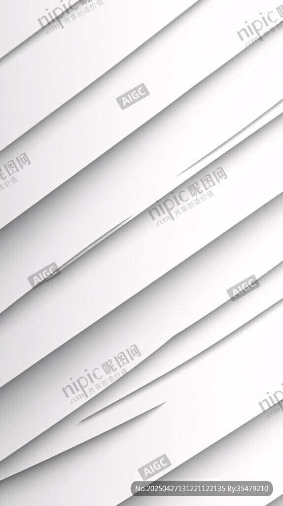 白色条纹几何抽象背景图