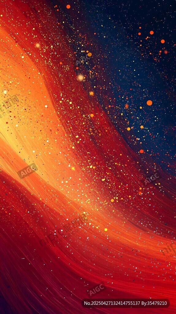 梦幻炫彩宇宙流动背景图