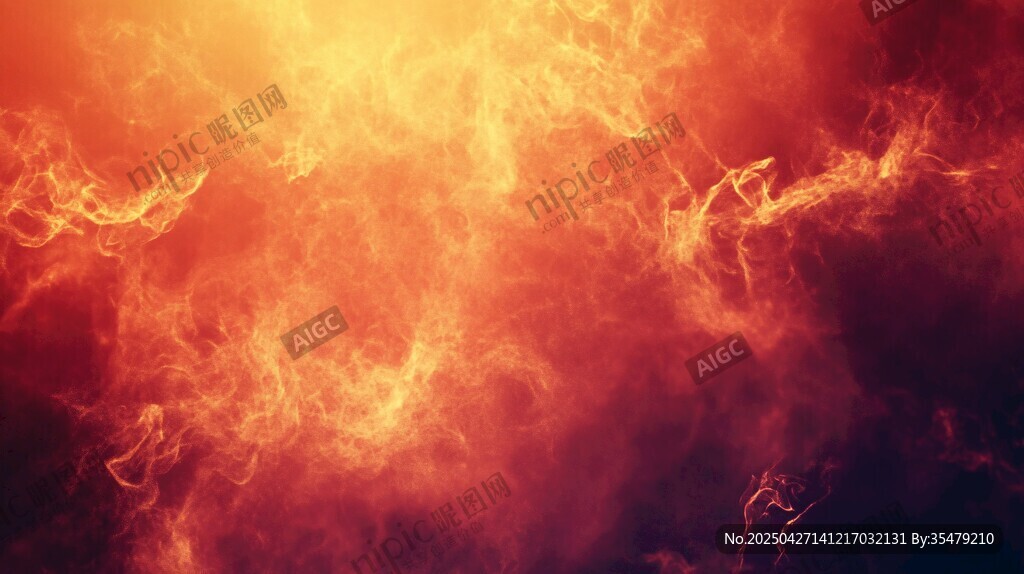 炽热火焰背景图