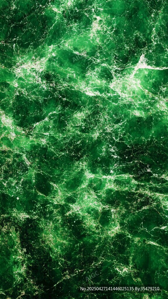 翠绿大理石纹理背景图