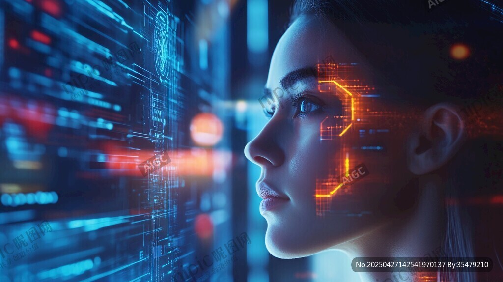 科技女性 数字世界中的凝视
