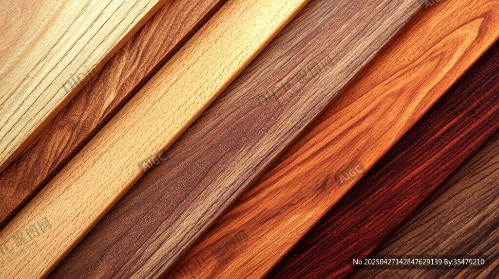 多样木材纹理展示