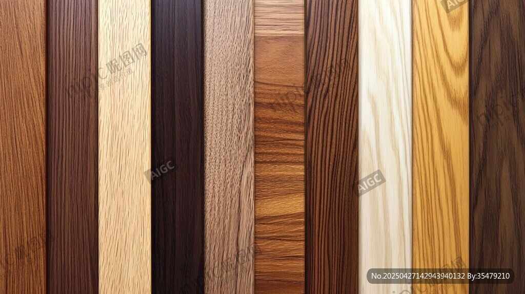 多样木纹板材展示