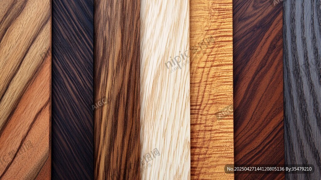 多样木材纹理展示