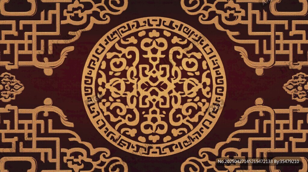 中式古典花纹精美图案