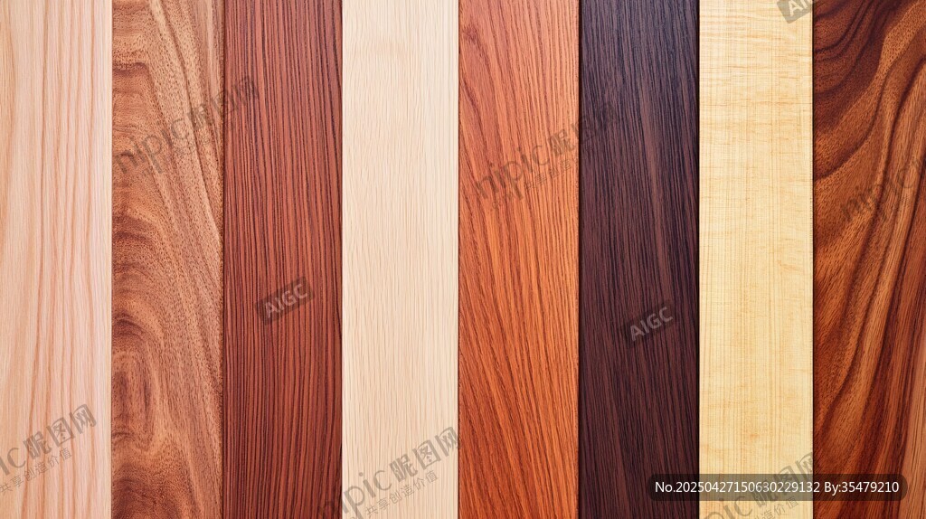 多样木材纹理展示