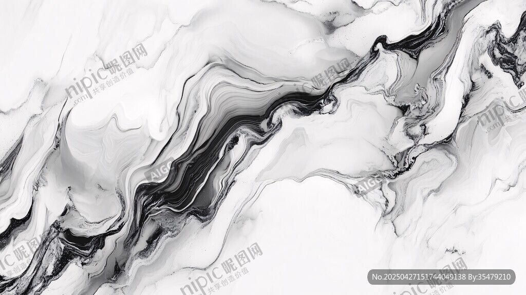 水墨抽象纹理艺术背景图