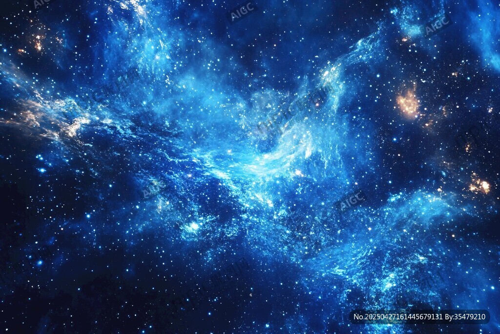 梦幻璀璨的浩瀚宇宙星空