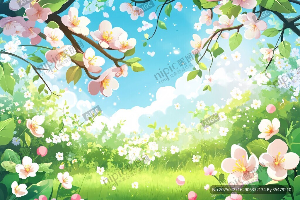 春日繁花盛景