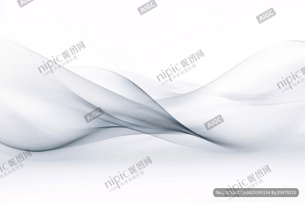 抽象流动线条背景图
