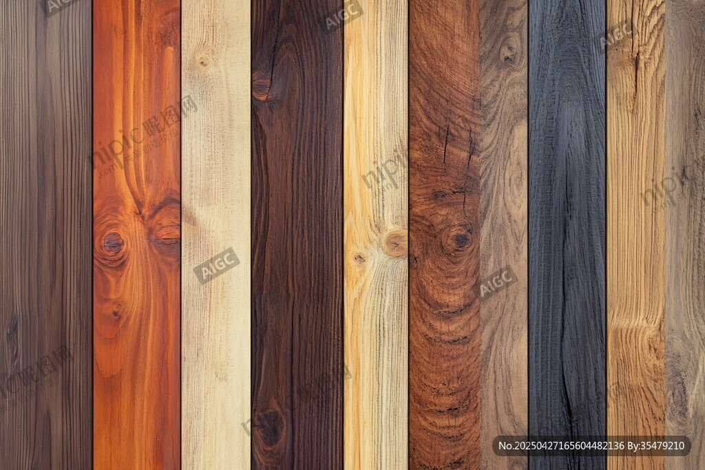 多样木材纹理展示