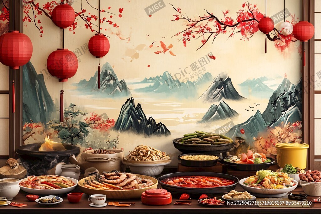 中式佳肴与传统氛围盛宴
