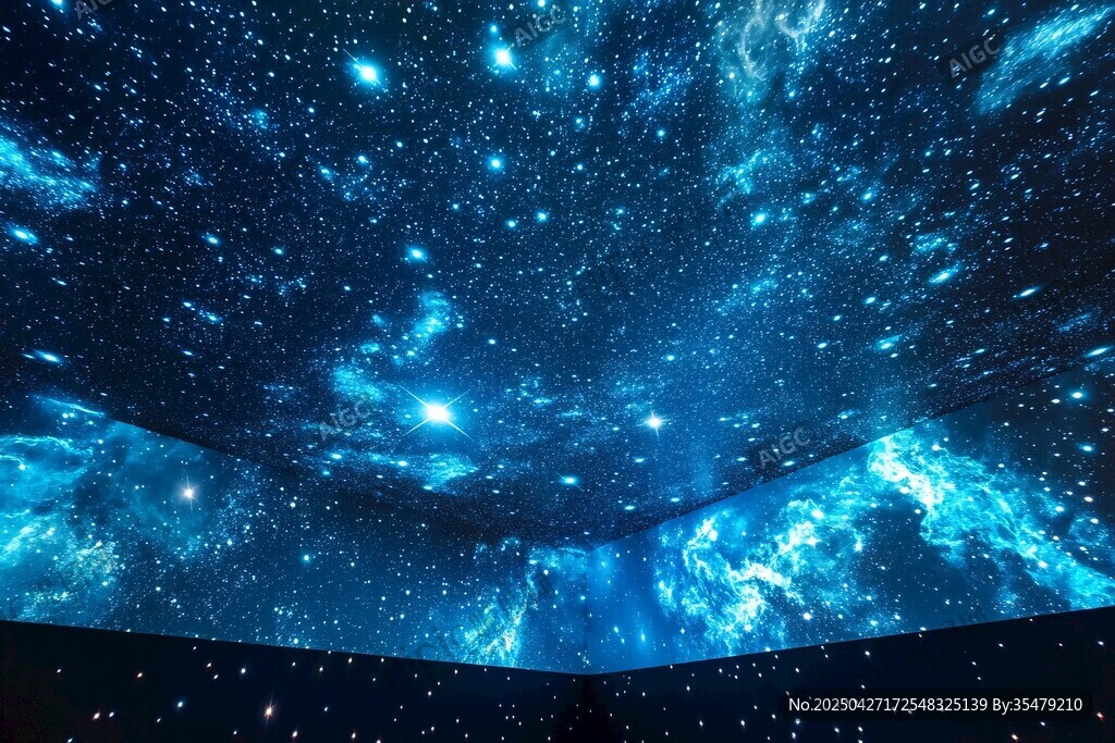 梦幻星空宇宙背景图