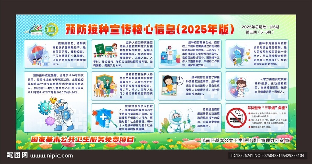 预防接种宣传核心信息