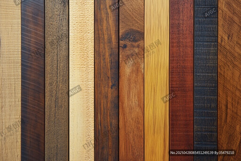 多样木材纹理展示