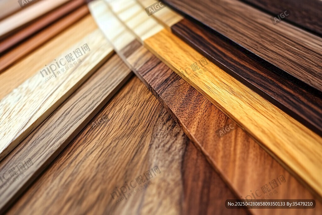 多样木纹板材展示