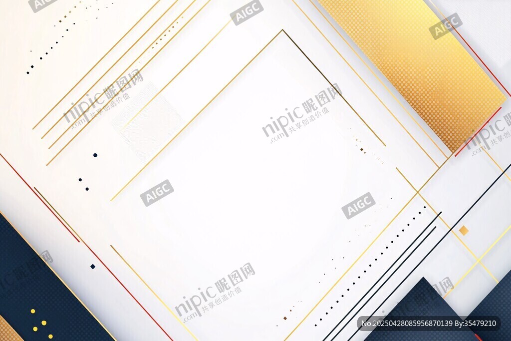 简约几何线条背景图