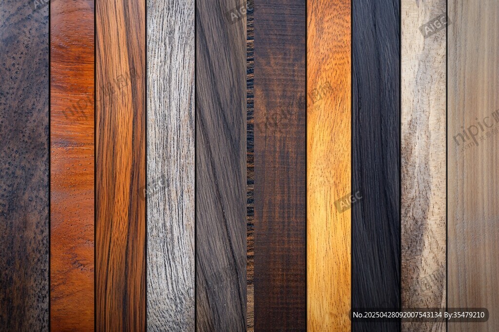 多样木材纹理展示