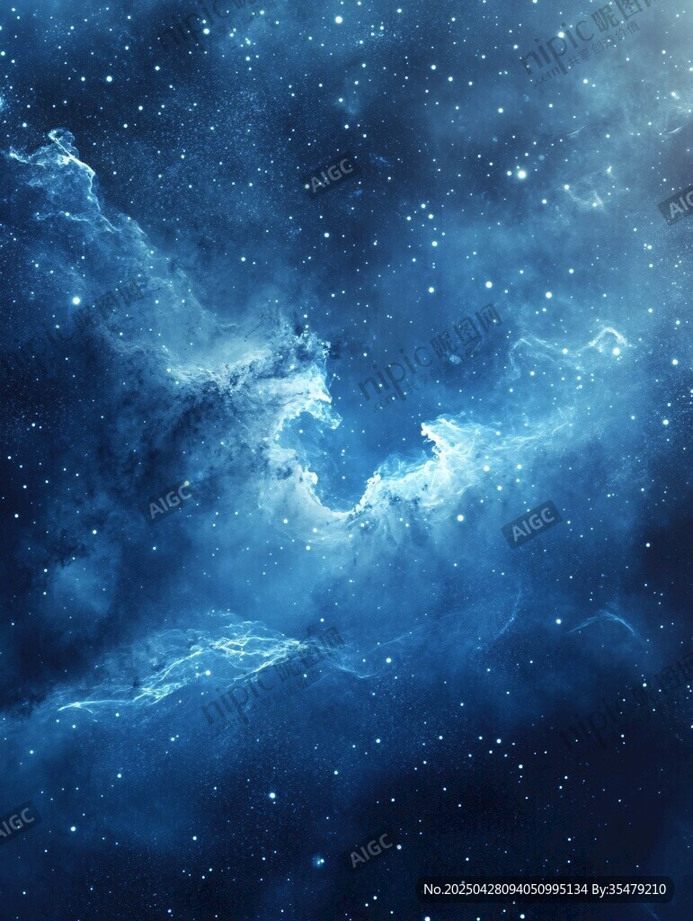 梦幻深邃的浩瀚星空