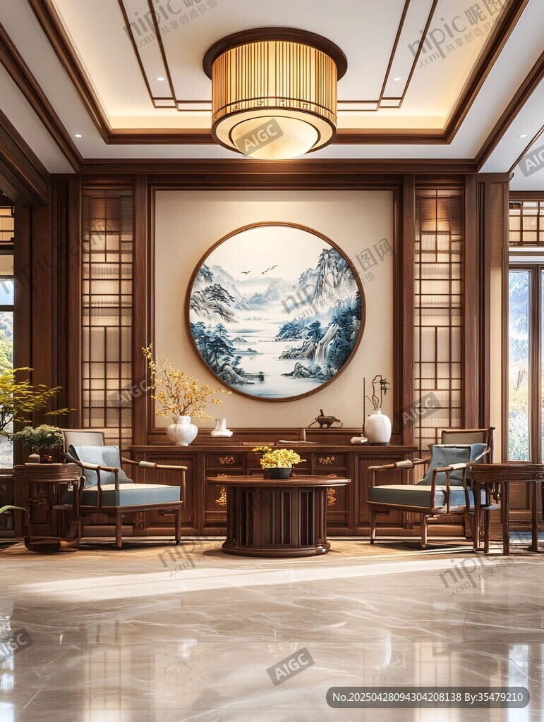 中式典雅客厅 尽显东方韵味