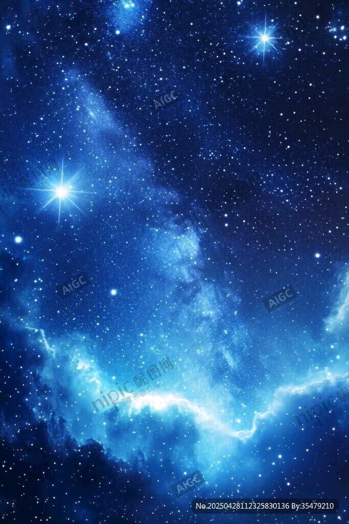 梦幻星空宇宙奇幻景象