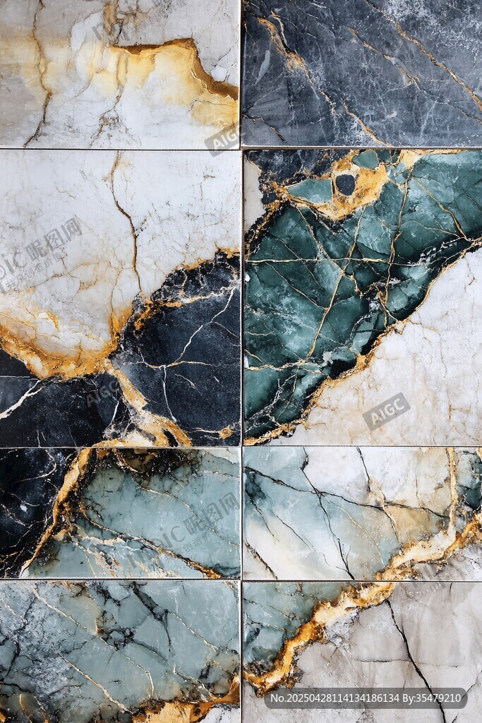 多样大理石纹理精美展示