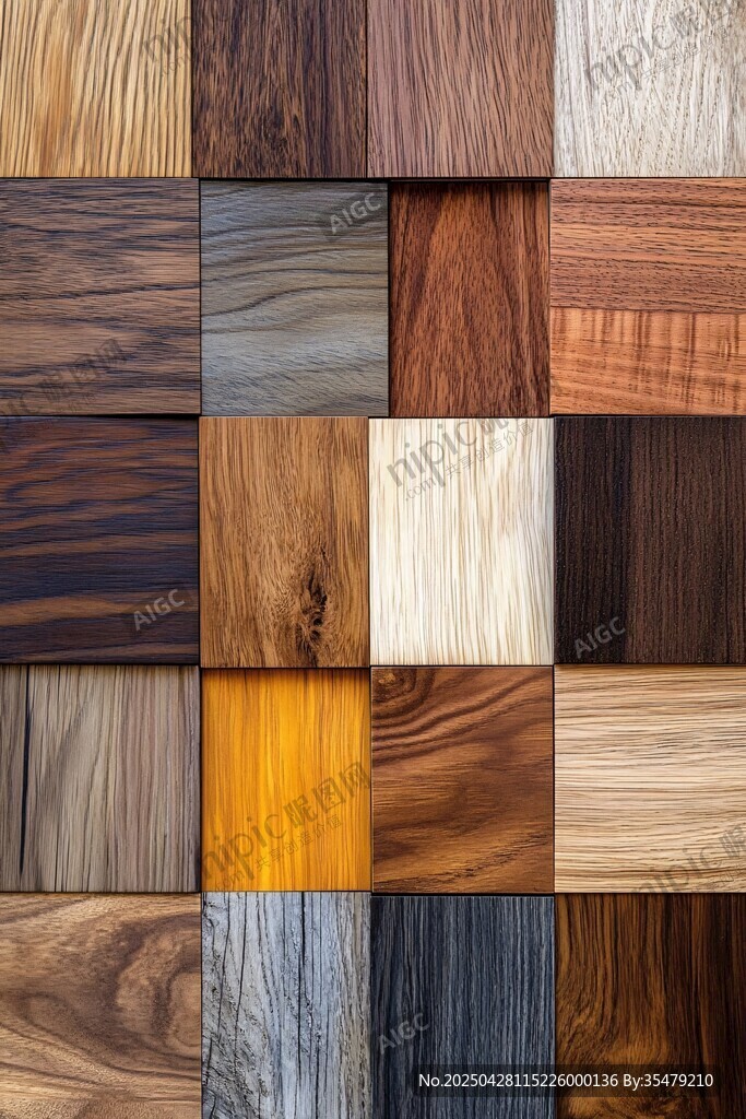 多样木材纹理展示