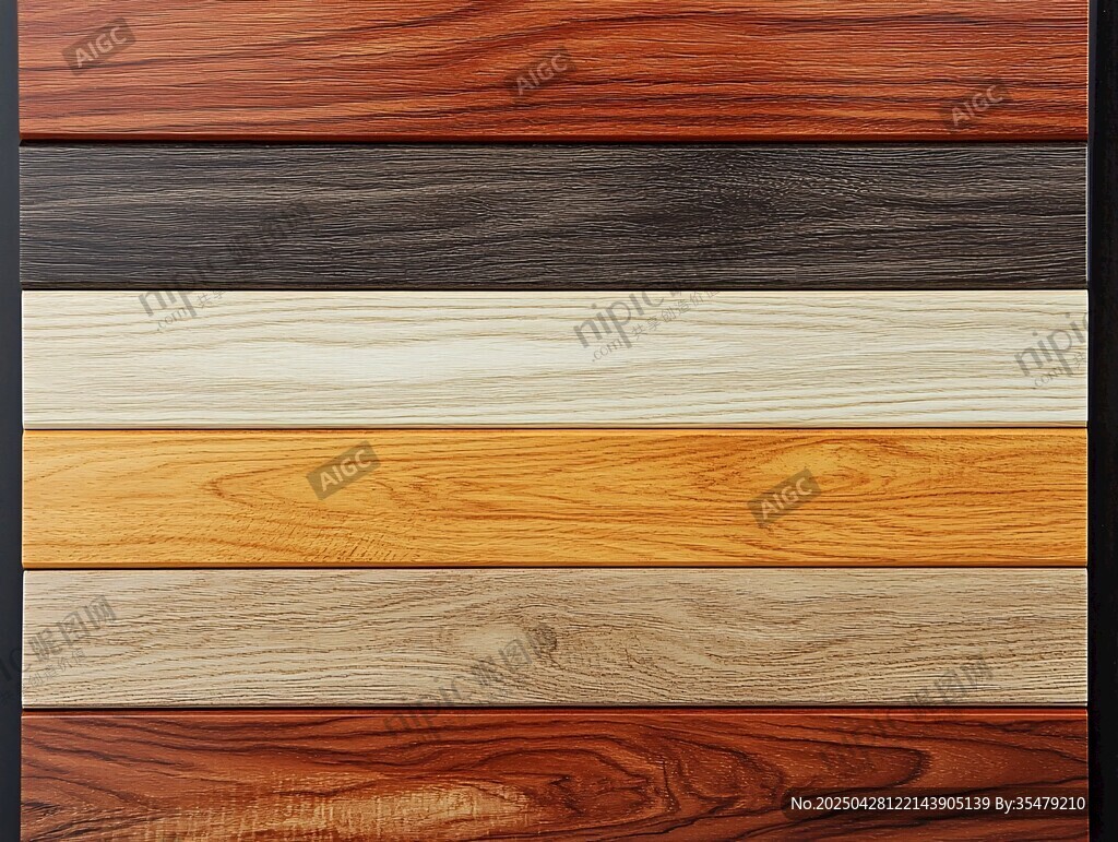 多样木纹板材展示