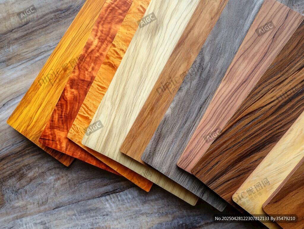 多样木纹板材展示