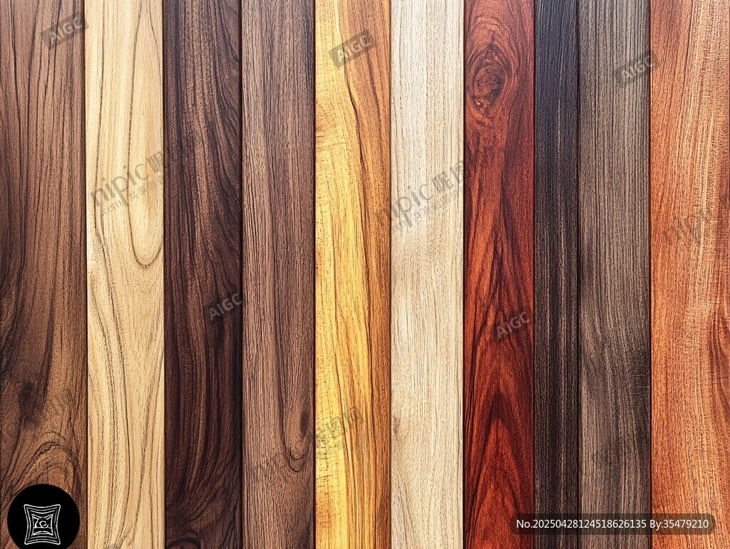 多样木材纹理展示