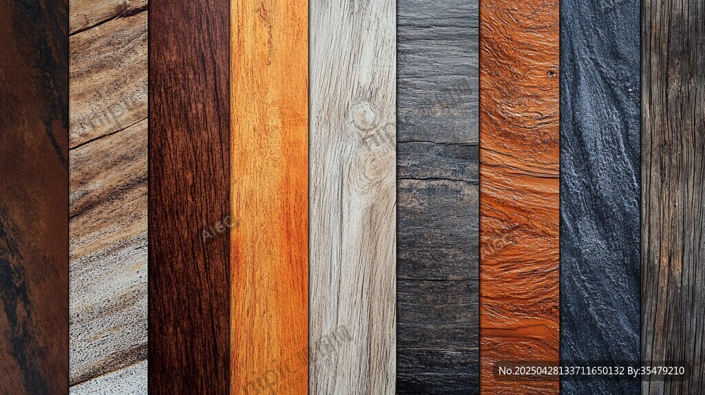 多样木材纹理展示