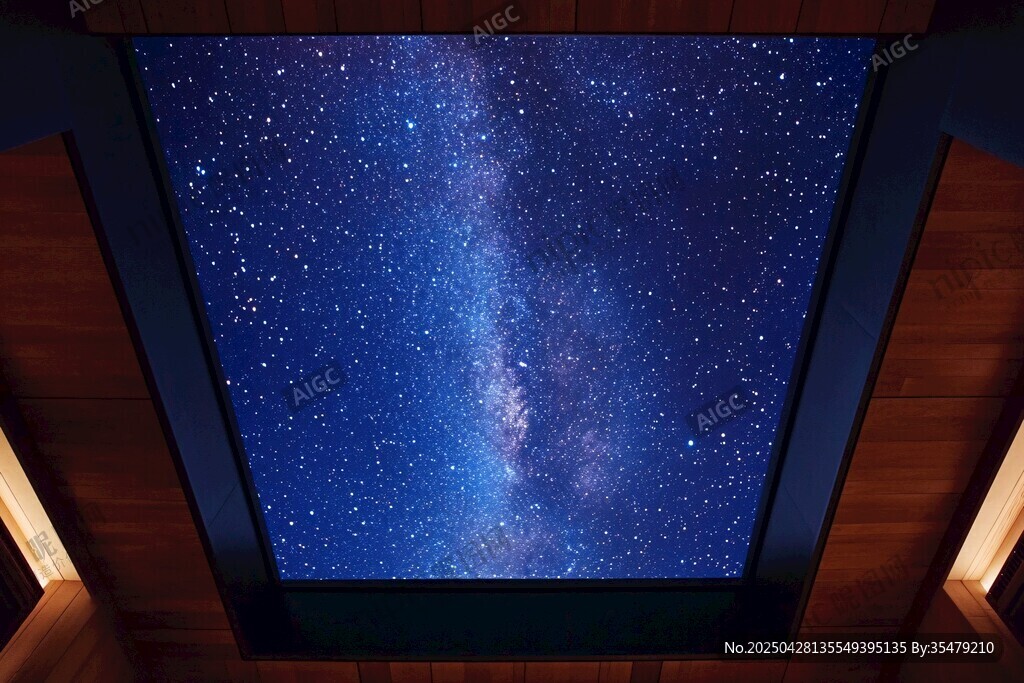 仰望星空 室内观璀璨星河