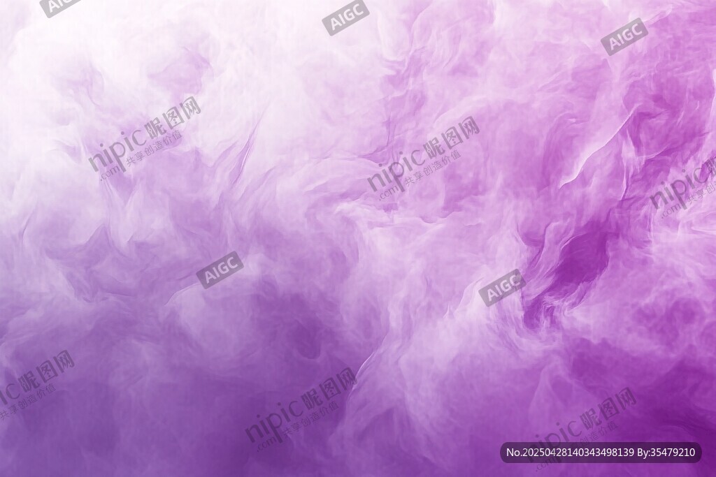 梦幻紫色烟雾背景