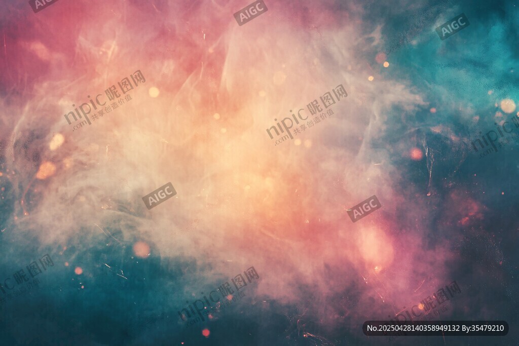 梦幻星云绚丽宇宙景象