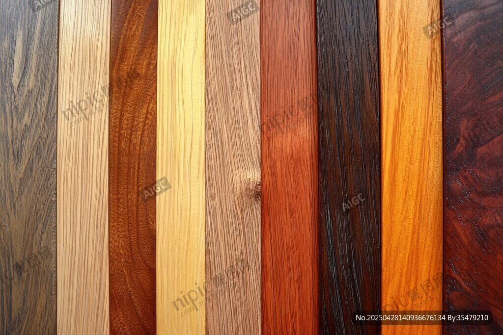 多样木材纹理展示