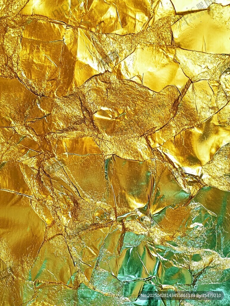 金色碎纹质感纹理背景