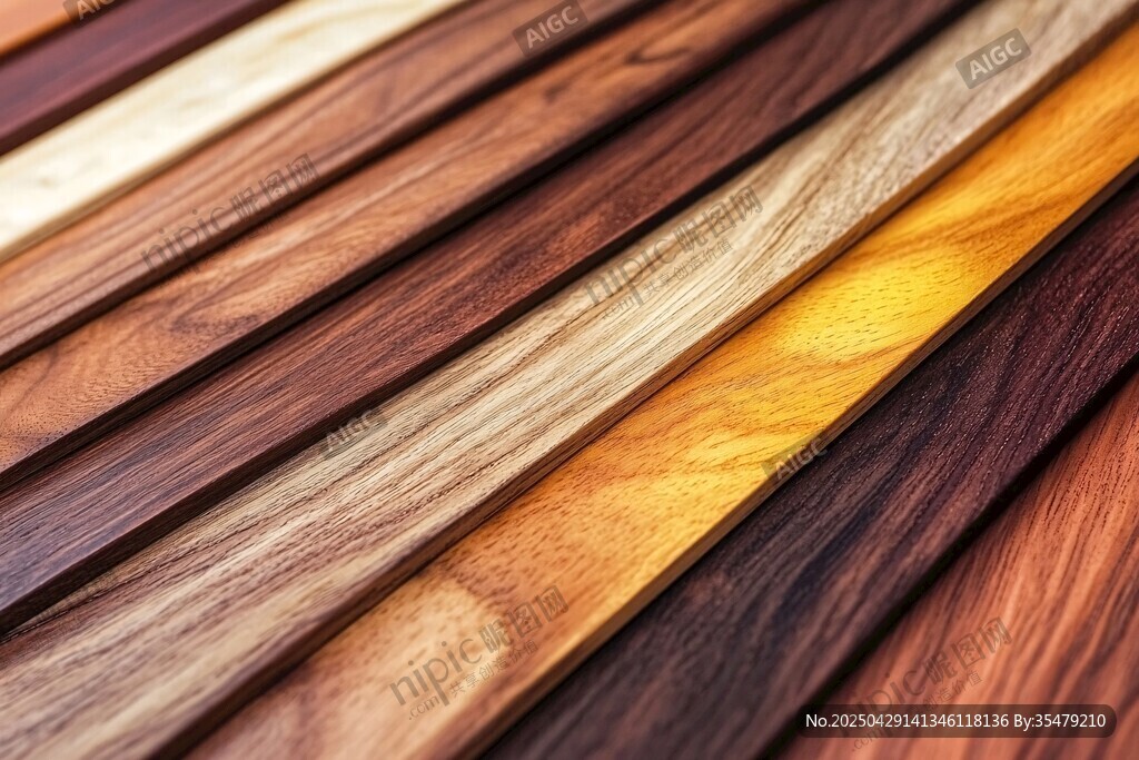 多样木纹板材展示