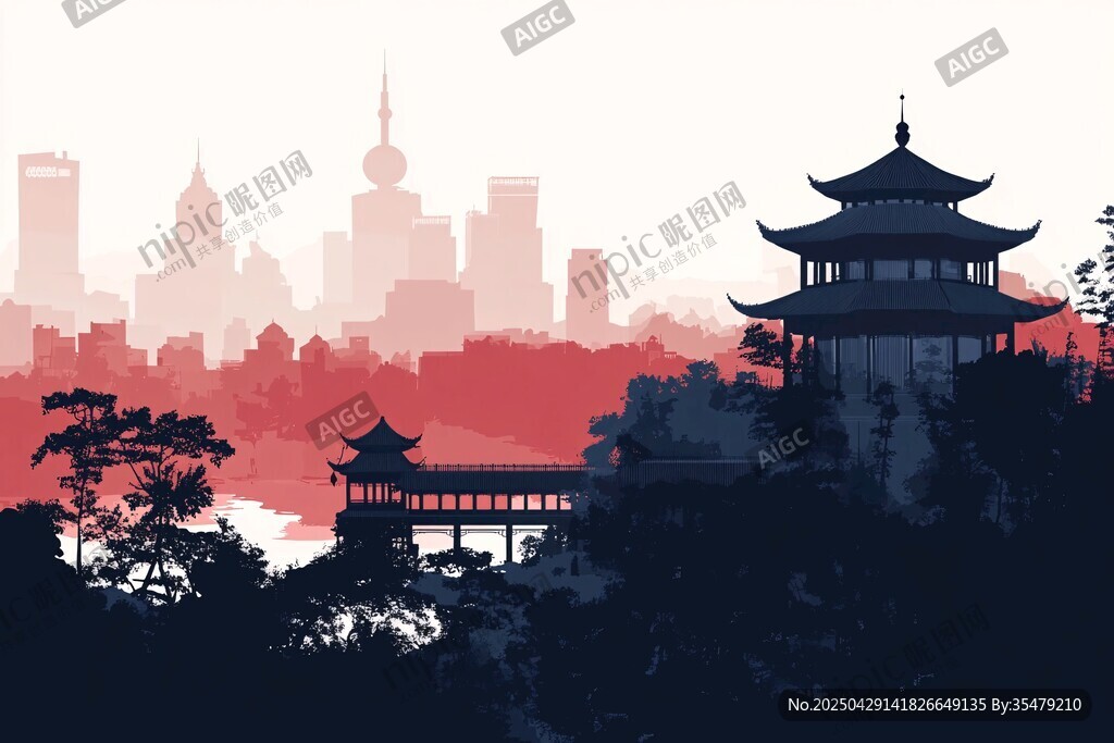 城市与古建的梦幻交融