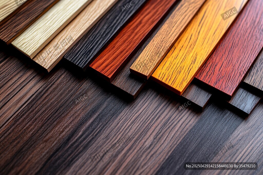 多样木纹板材展示