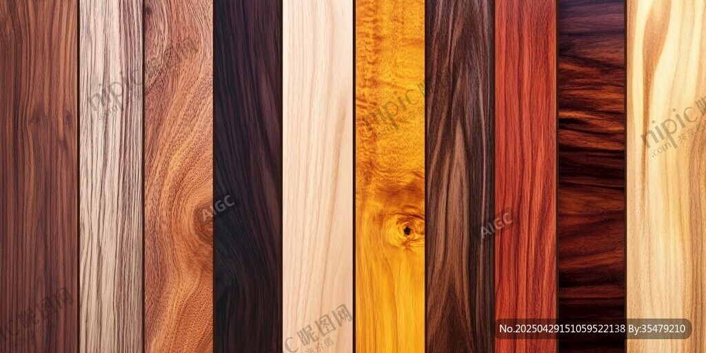 多样木材纹理展示