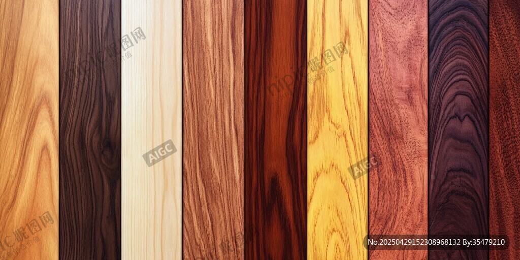 多样木材纹理展示