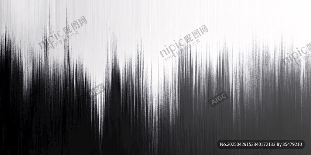 黑白动感线条抽象背景图