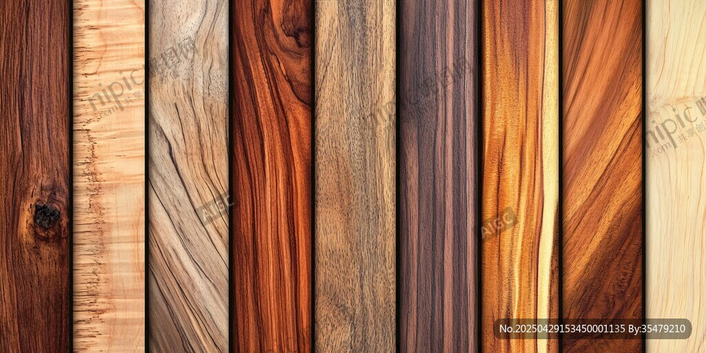 多样木材纹理展示