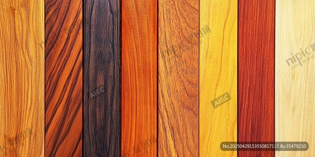 多样木材纹理展示