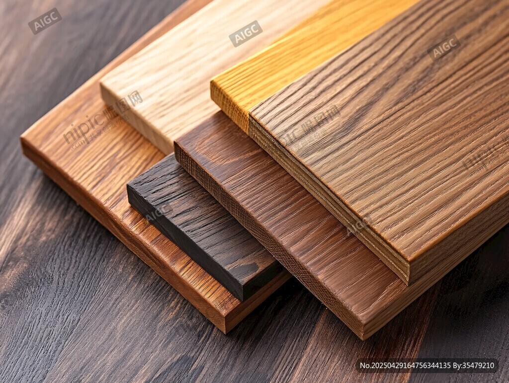 多样木纹板材展示
