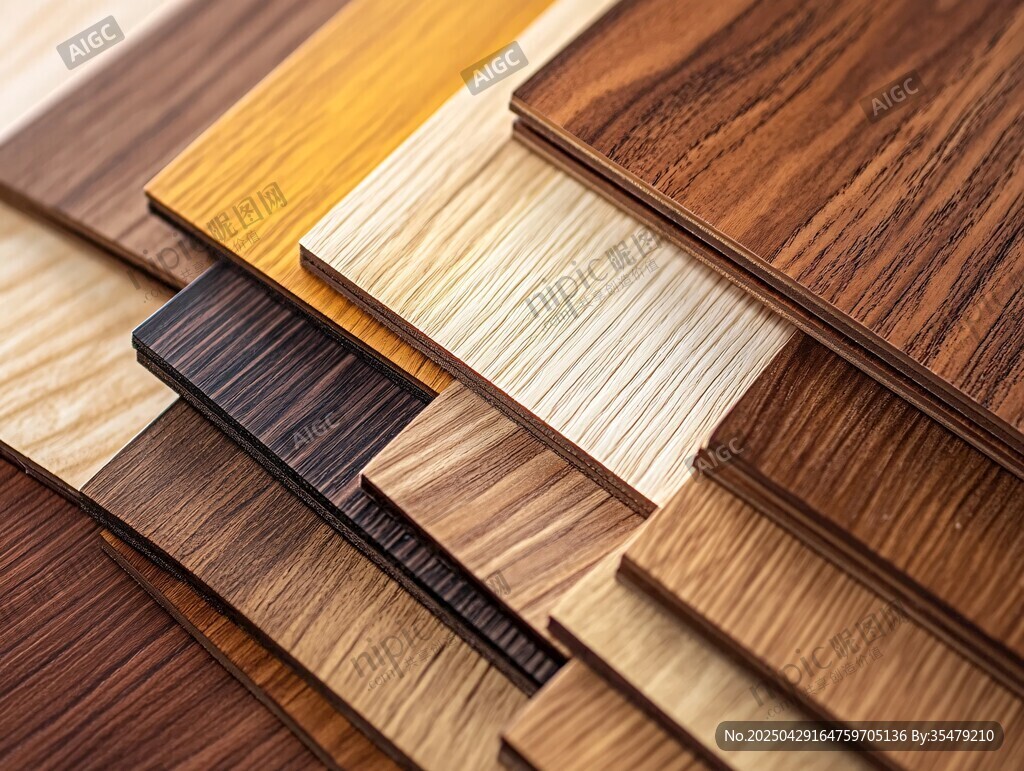 多样木纹板材展示