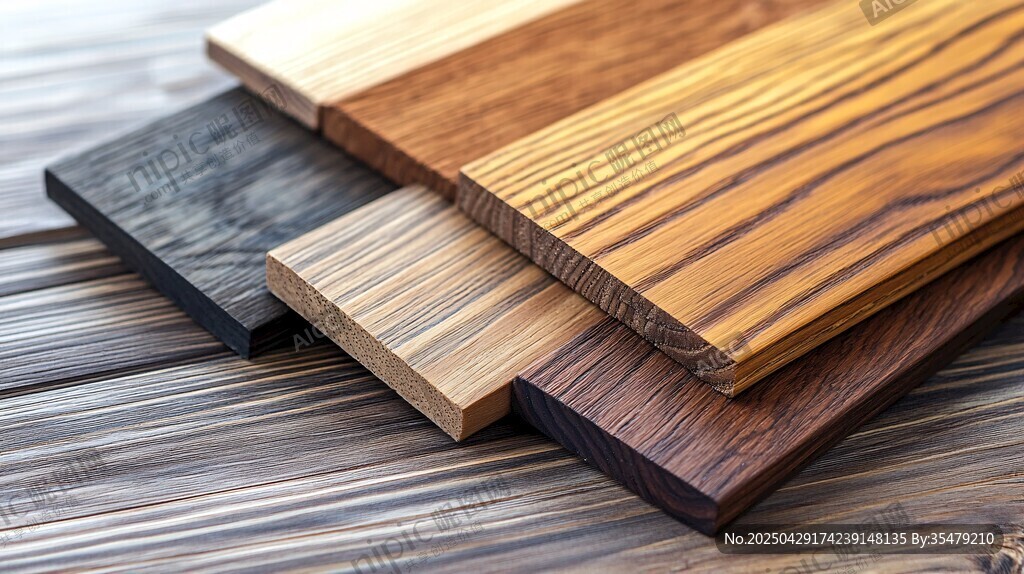 多样木纹板材展示