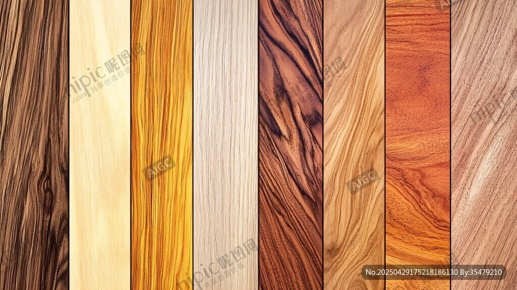 多样木纹展示