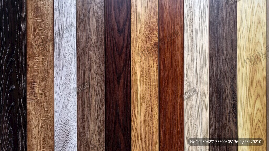 多样木纹地板展示