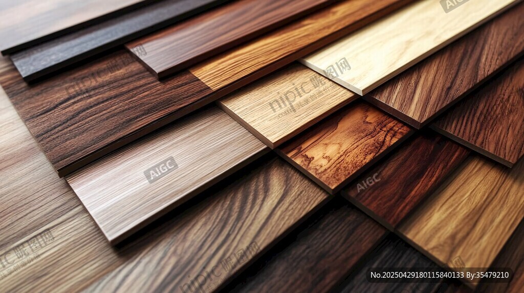 多样木纹板材展示